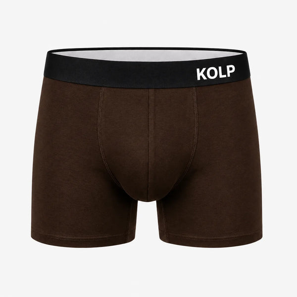 Boxerky KOLP – Tmavě hnědá