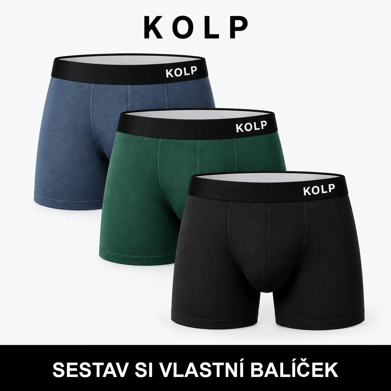 Boxerky KOLP – balení 3 ks