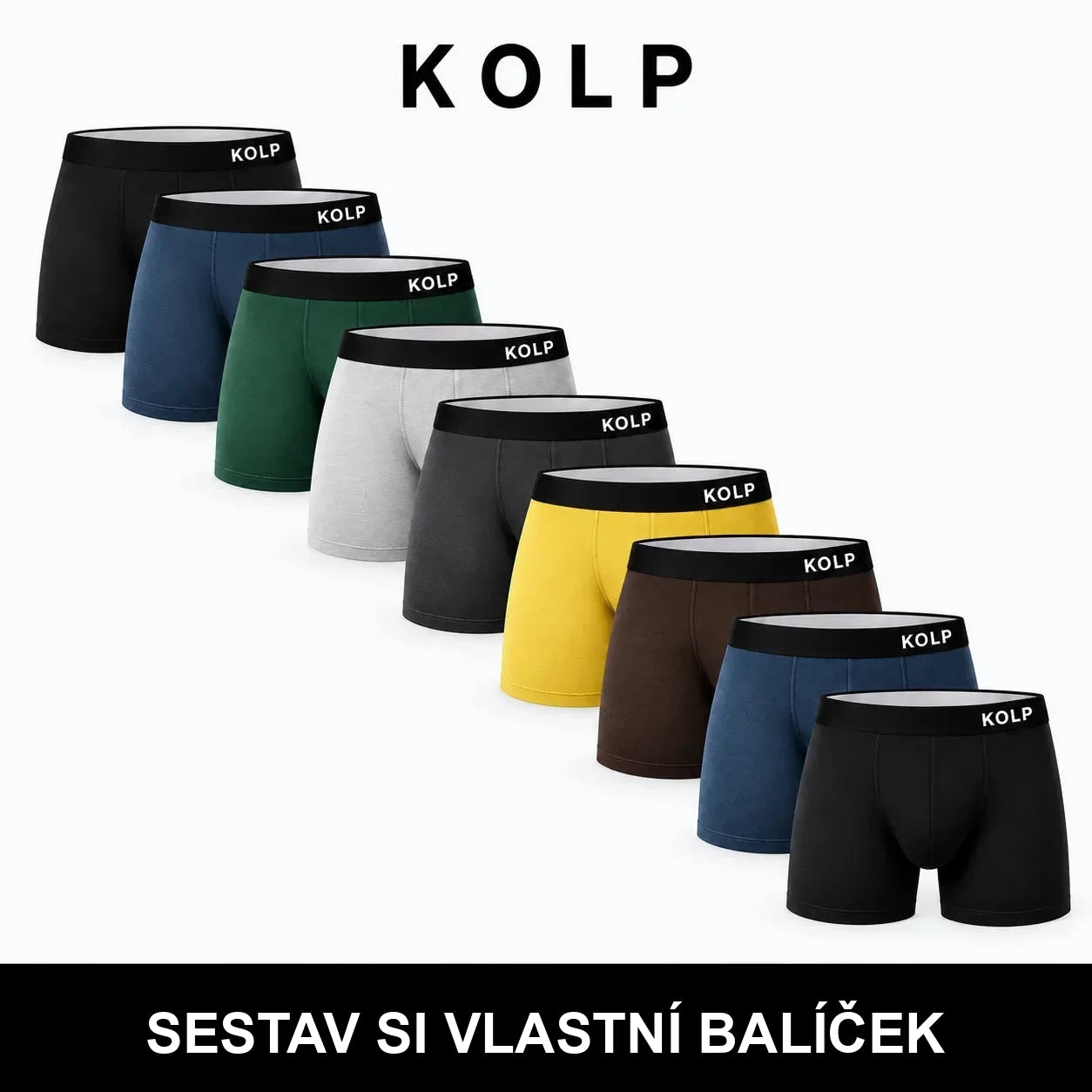 Boxerky KOLP – balení 9 ks